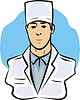 Vector clipart: nurse boy