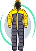 Vector clipart: overalls