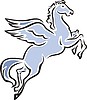 Vector clipart: winged horse