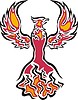 Vector clipart: phoenix