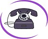 Vector clipart: telephone