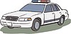 Polizeiwagen | Stock Vektrografik