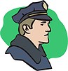 Vector clipart: policeman