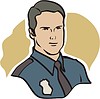 Vector clipart: policeman