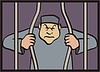 Vector clipart: prisoner