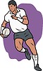 Vector clipart: rugby