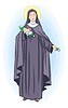 Vector clipart: saint