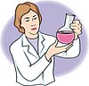 Vector clipart: scientist