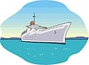 Vector clipart: ship