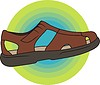 Vector clipart: sandals