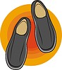 Vector clipart: gym shoes