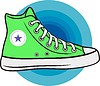 Vector clipart: gym shoes