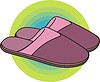 Vector clipart: slippers