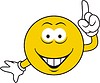 Vector clipart: smiley