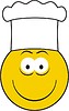 Vector clipart: cook smiley