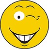 Vector clipart: smiley