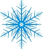 Vector clipart: snowflake