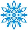 Vector clipart: snowflake