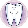 Vector clipart: smiling tooth