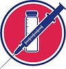 Vector clipart: syringe and ampoule