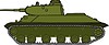 Vector clipart: tank T-50