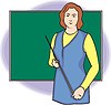 Vector clipart: teacher