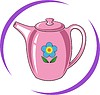 Vector clipart: teapot