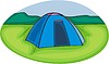 Vector clipart: tent