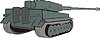 Vector clipart: tank Tiger