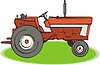 Vektor Cliparts: Traktor