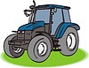 Vector clipart: tractor