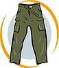 Vector clipart: trousers
