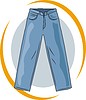 Векторный клипарт: брюки