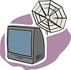 Vector clipart: TV set