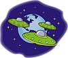 Vector clipart: UFO