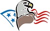 Vector clipart: american eagle