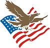 Vector clipart: american eagle