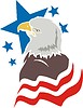 Vector clipart: american eagle