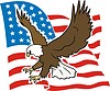 Vector clipart: American eagle