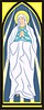 Vector clipart: Virgin Mary