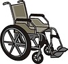 Vector clipart: wheelchair