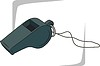 Vector clipart: whistle