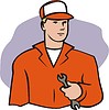 Vector clipart: worker