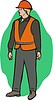 Vector clipart: worker