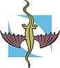 Vector clipart: wyvern