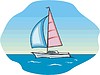 Vector clipart: yacht