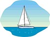 Vector clipart: yacht