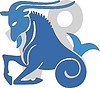 Vector clipart: Capricorn