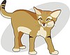 Vector clipart: wild cat