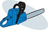 Vector clipart: chainsaw